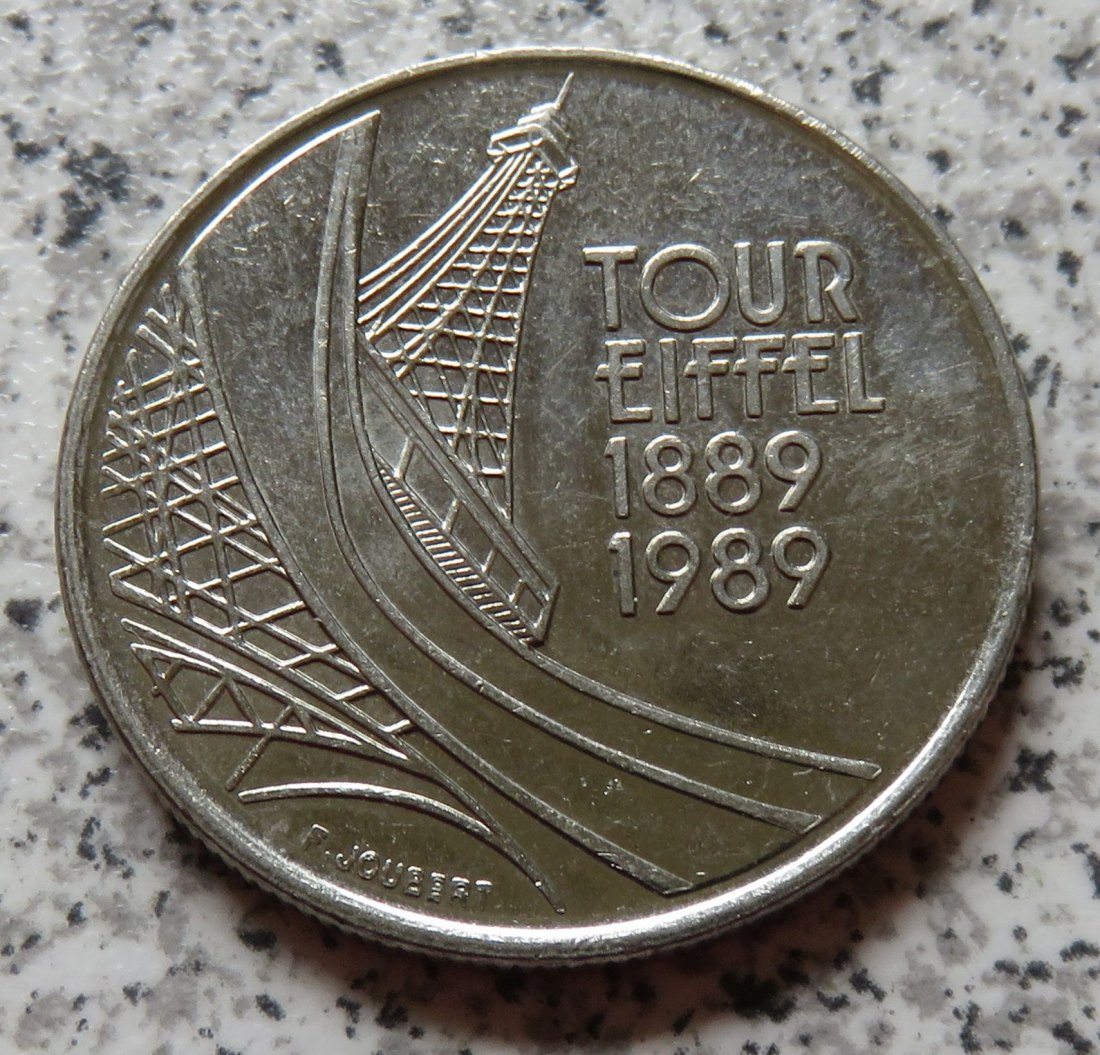  Frankreich 5 Francs 1989   