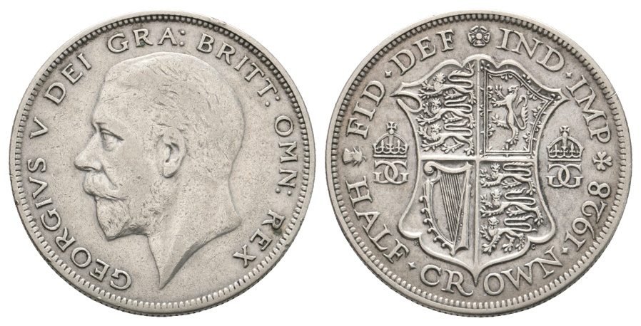  Ausland; Großbritannien; Kleinmünze 1928   