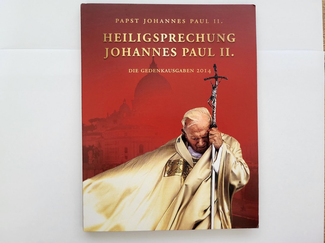  Silbermedaille Papst Johannes Paul 4 Stk. 333/9,05g fein Vatikan Vaticano Spittalgold9800 (3469   