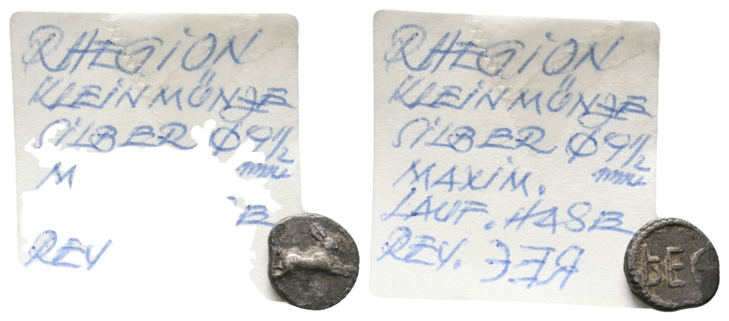 Antike; Kleinmünze; Bronze; 0,61 g   