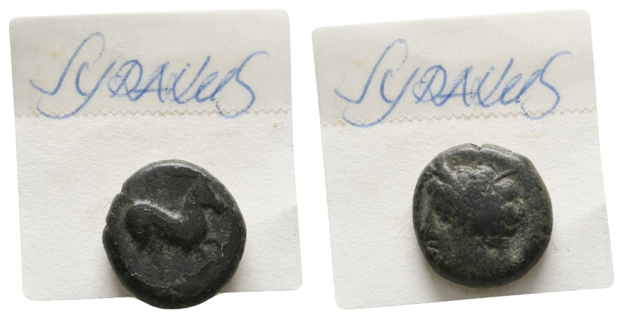  Antike; Kleinmünze; Bronze; 4,59 g   