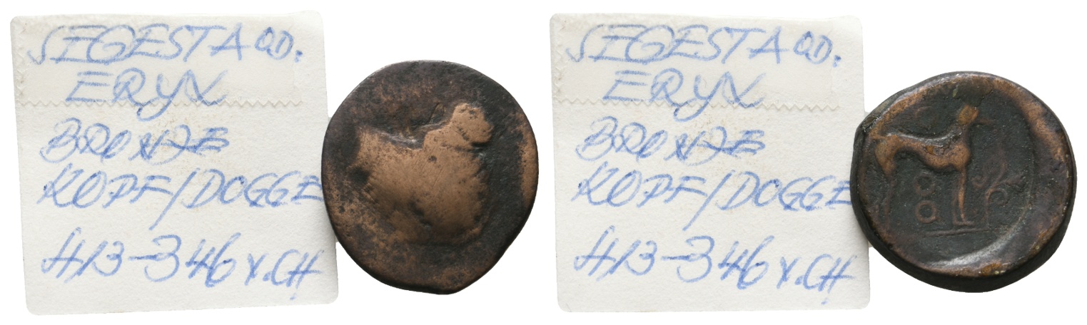  Antike; Kleinmünze; Bronze; 7,31 g   