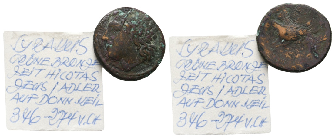  Antike; Kleinmünze; Bronze; 6,34 g   