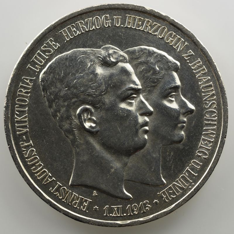  3 MARK Braunschweig Lüneburg 1915 Jaeger 57 VZ/broschiert selten rar   