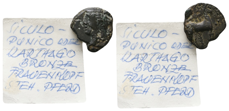  Antike; Kleinmünze; Bronze; 2,23 g   