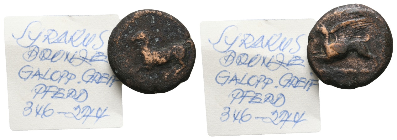  Antike; Kleinmünze; Bronze; 10,21 g   
