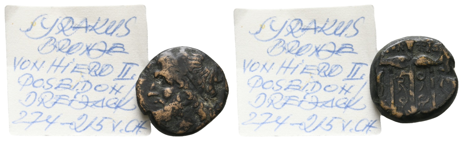  Antike; Kleinmünze; Bronze; 6,44 g   