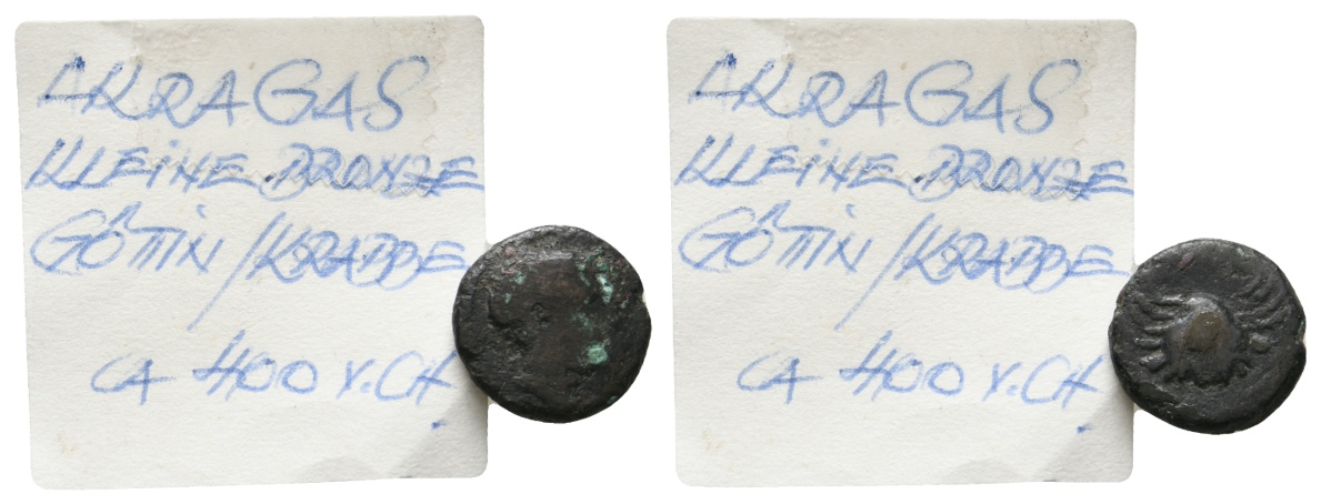  Antike; Kleinmünze; Bronze; 1,83 g   