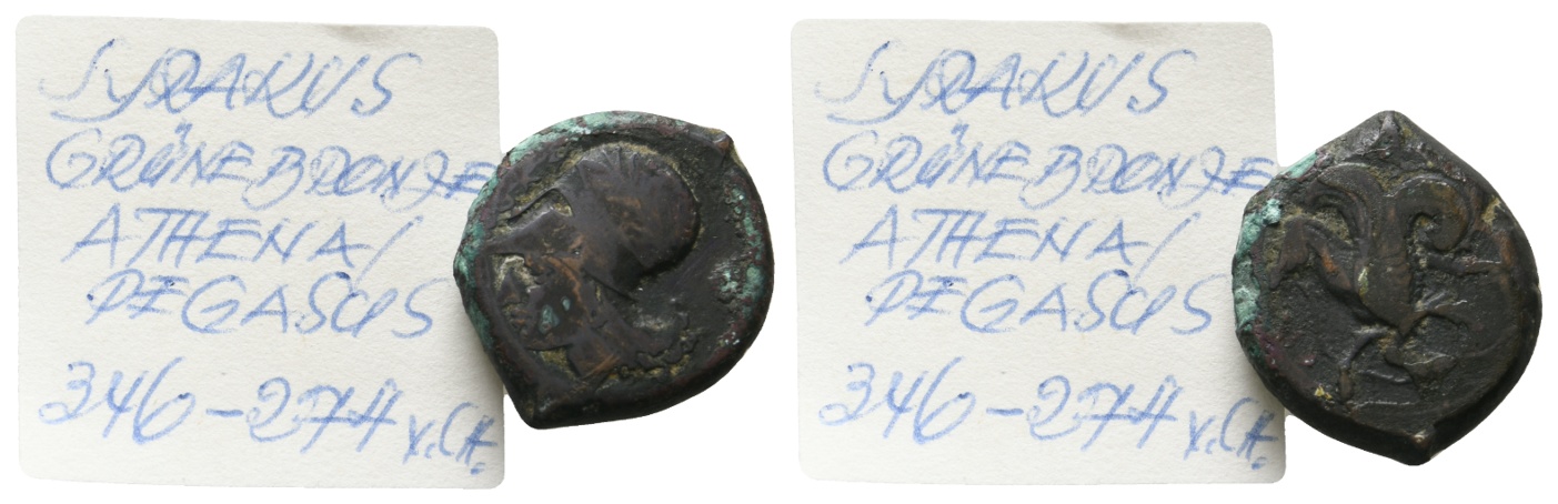  Antike; Kleinmünze; Bronze; 7,47 g   