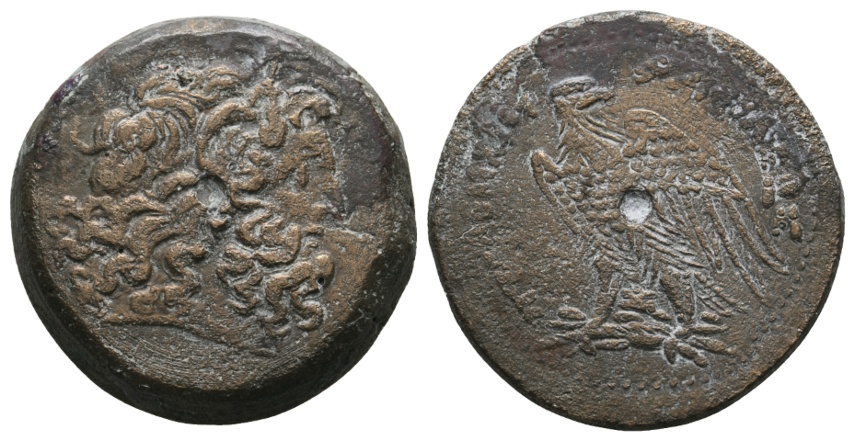  Antike; Kleinmünze; Bronze; 45,86 g   