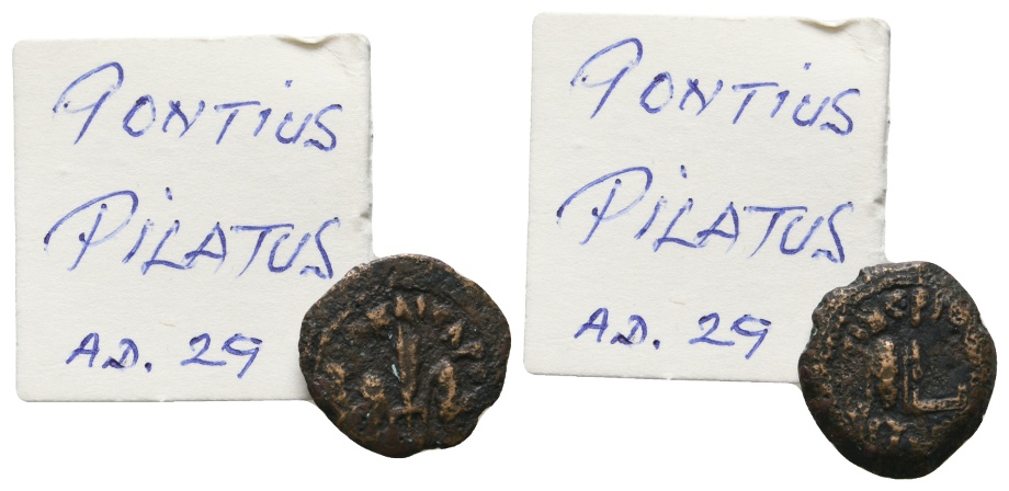  Antike; Kleinmünze; Bronze; 2,28 g   
