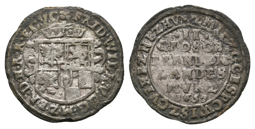  Altdeutschland; Kleinmünze 1657   