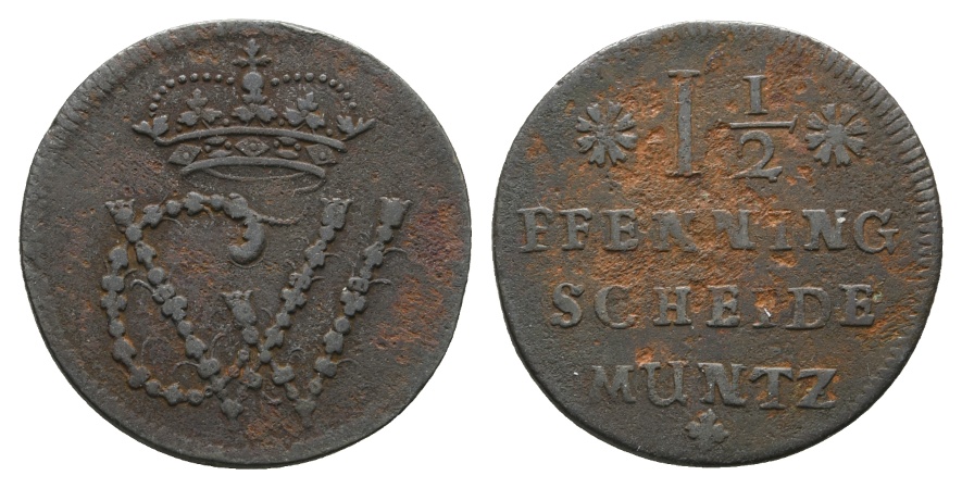  Altdeutschland; Kleinmünze   