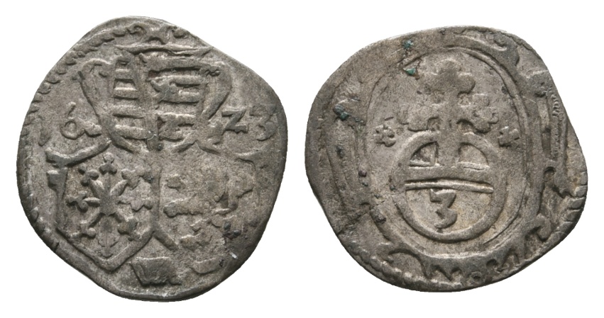  Altdeutschland; Kleinmünze 1623   