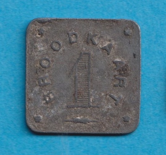  Belgien - Belgium Jeton oder Torken 1 Broodkaart 1880 Stadt Gent   