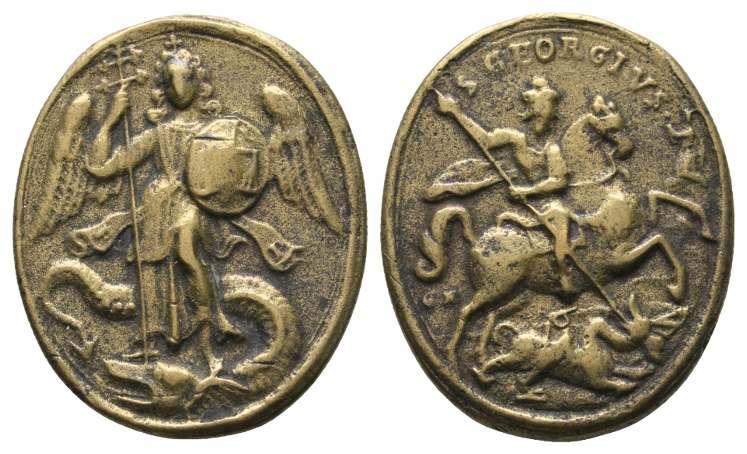  Medaille; Wallfahrt; Bronze; 12,56 g; Ø 28,53 mm   