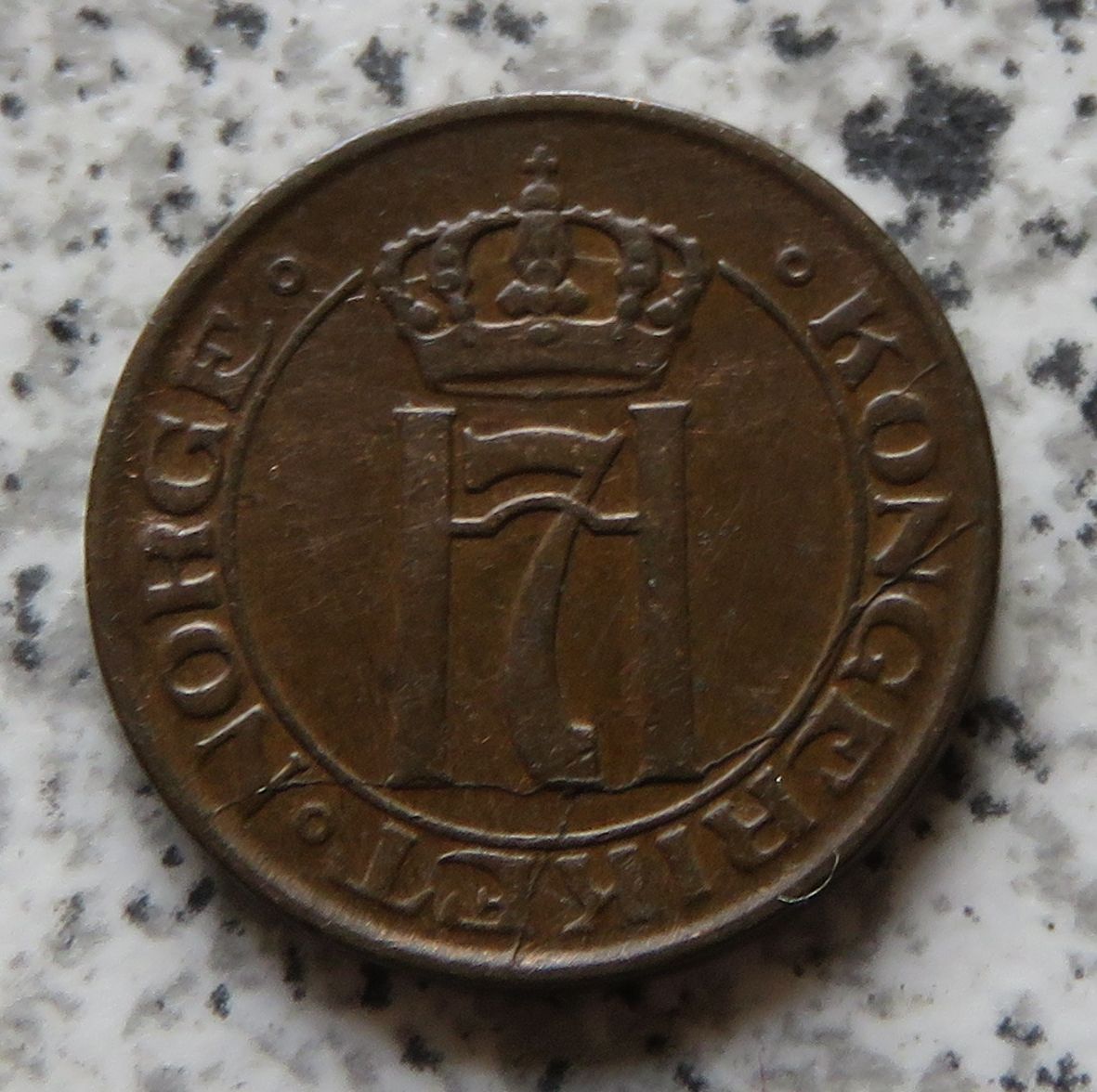  Norwegen 1 Öre 1914   