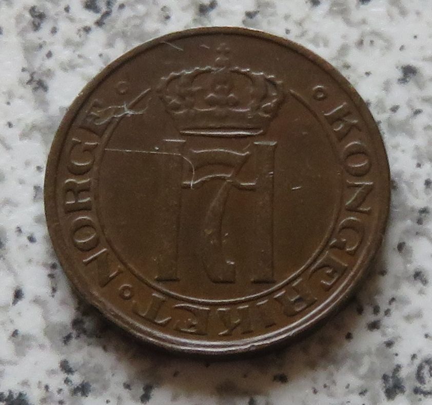  Norwegen 1 Öre 1928   