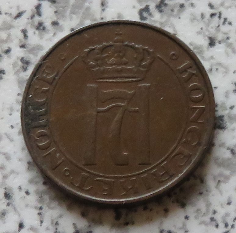  Norwegen 1 Öre 1929   