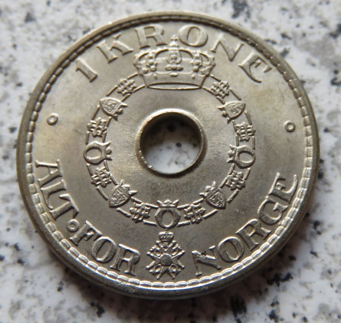  Norwegen 1 Krone 1950   