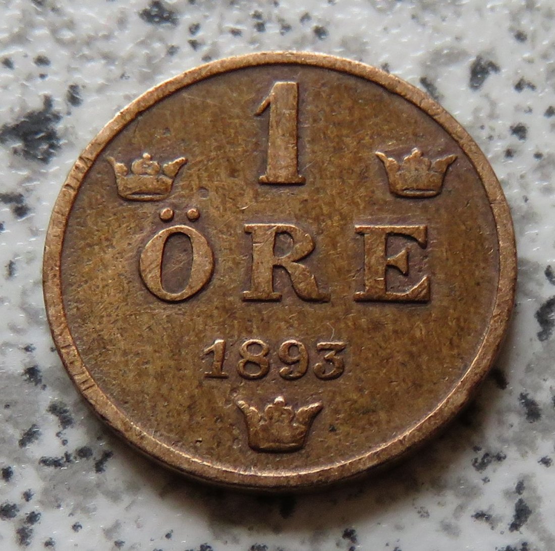  Schweden 1 Öre 1893   