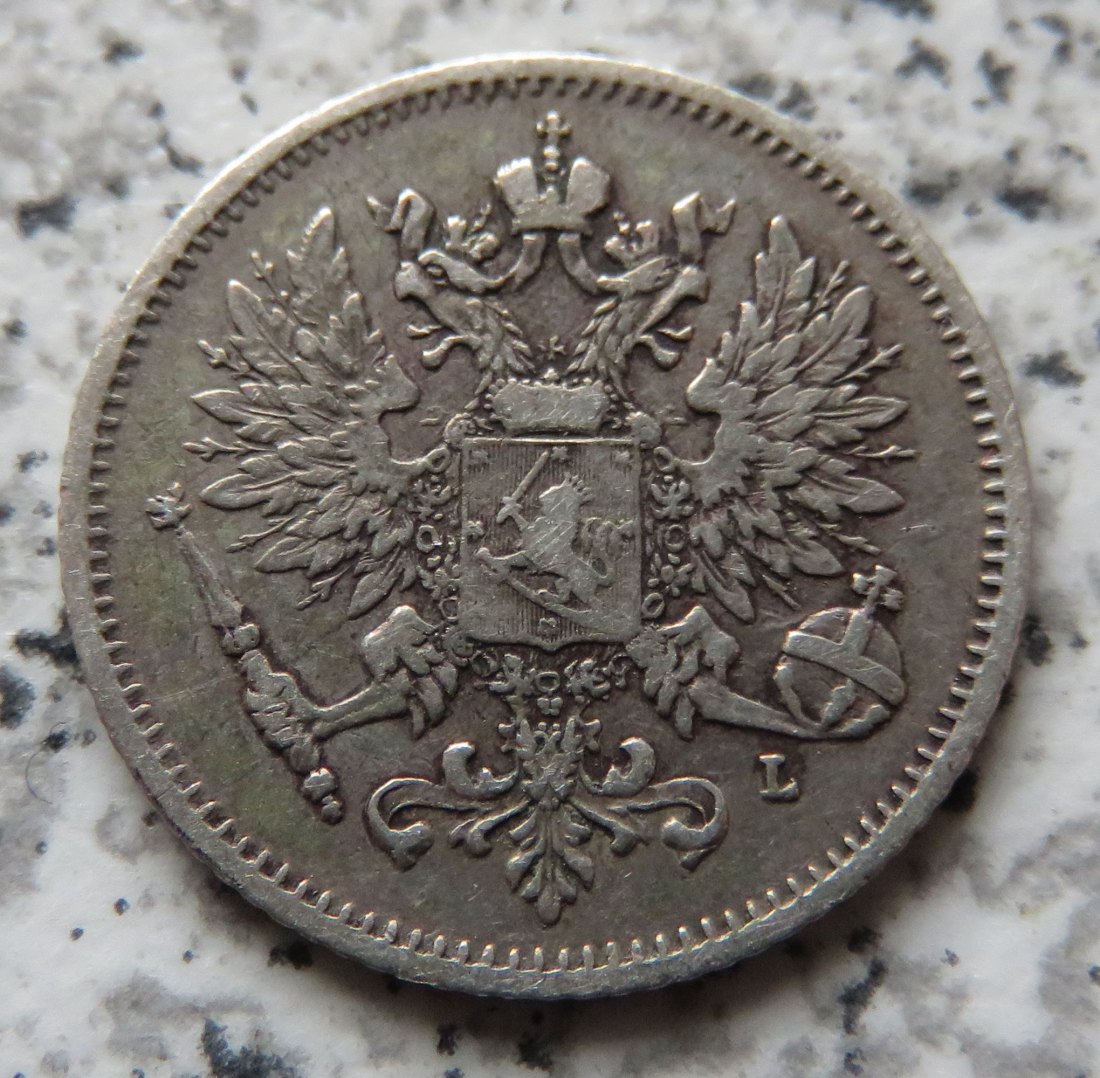  Finnland 25 Penniä 1906   