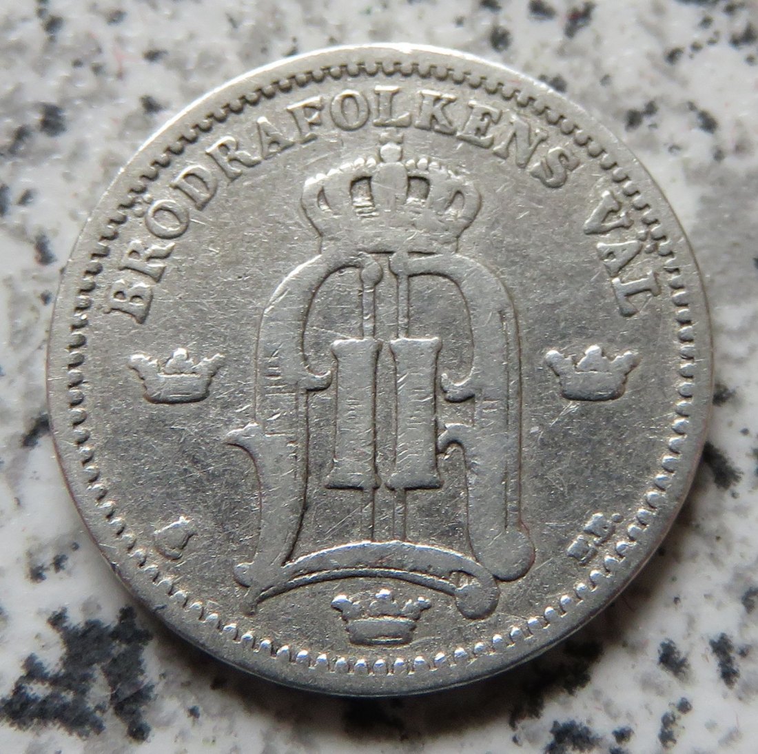  Schweden 25 Öre 1902   