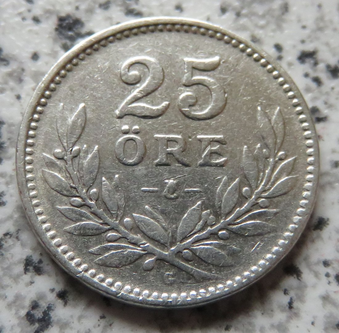  Schweden 25 Öre 1932   