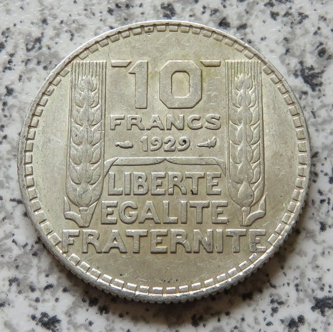  Frankreich 10 Francs 1929   