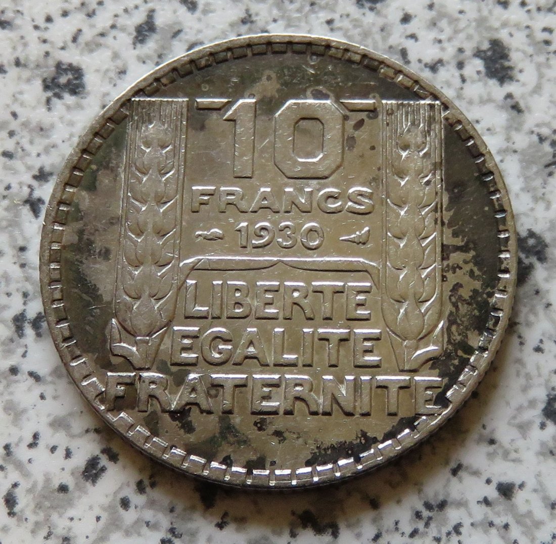  Frankreich 10 Francs 1930   