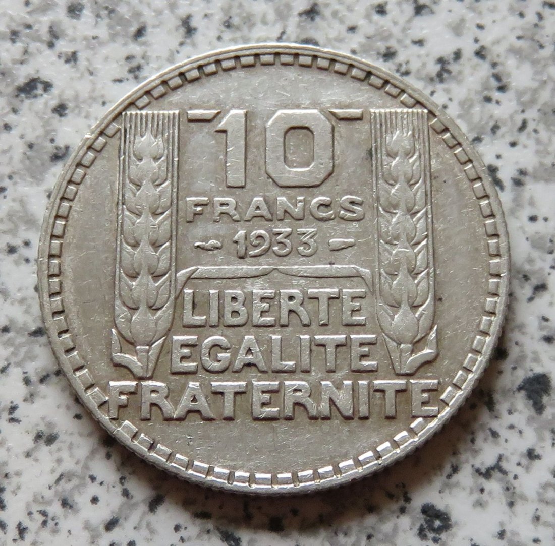  Frankreich 10 Francs 1933   
