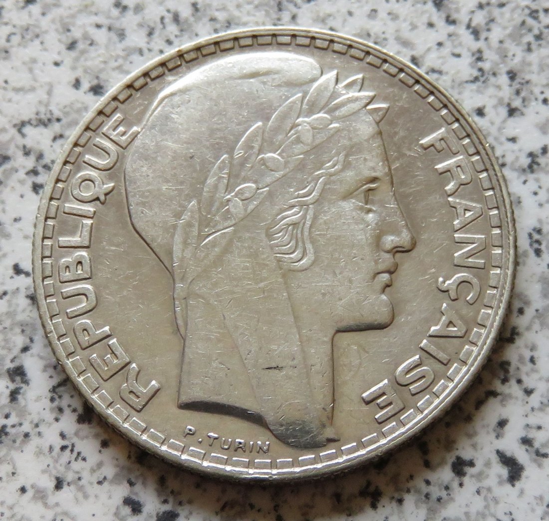  Frankreich 20 Francs 1929   