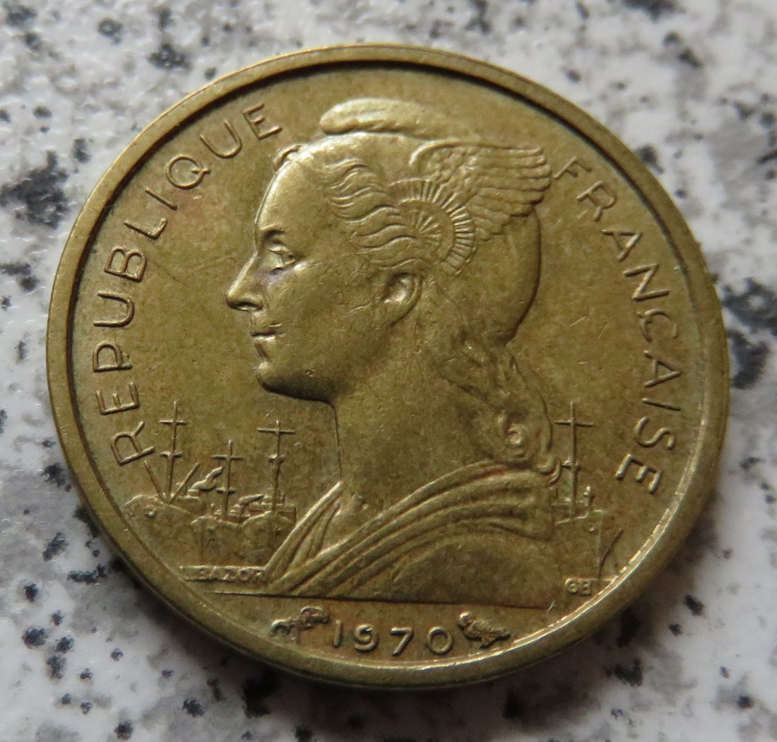  Reunion 10 Francs 1970   