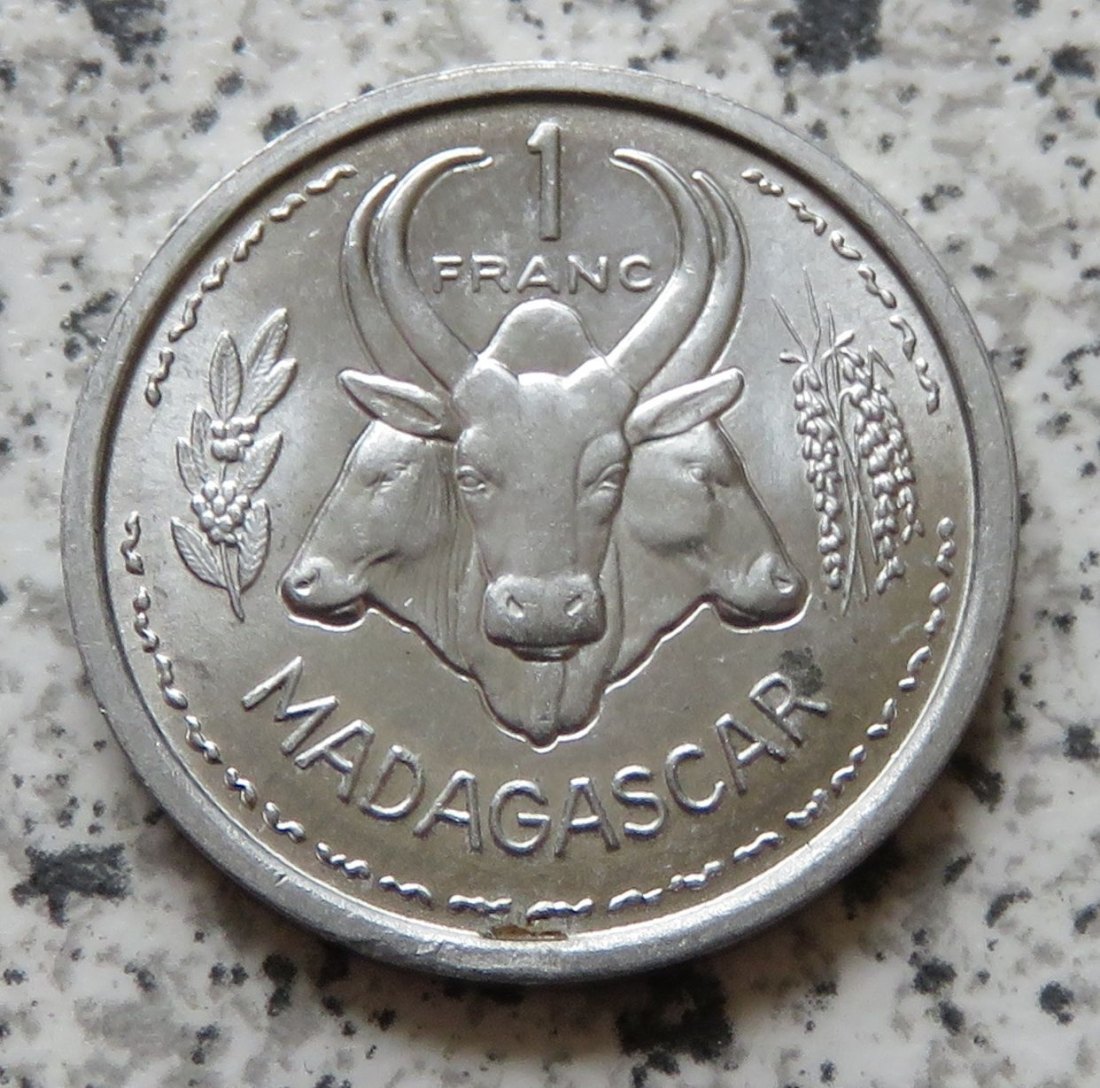  Madagaskar 1 Franc 1958   