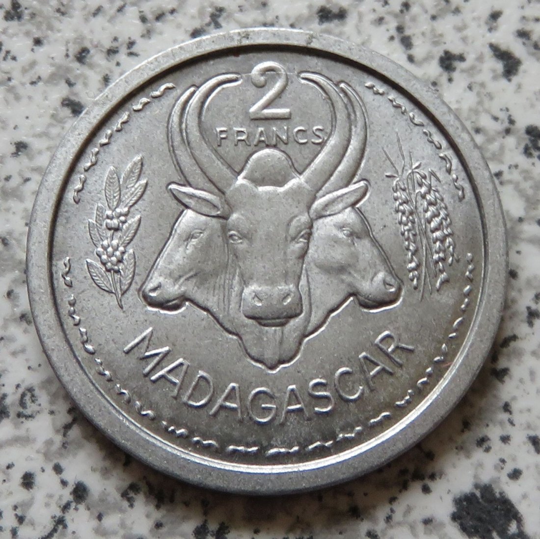  Madagaskar 2 Francs 1948   