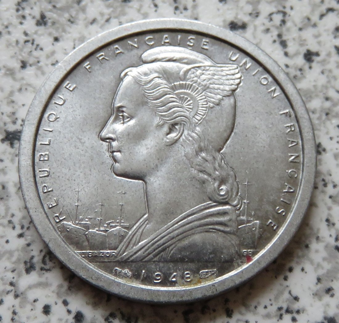  Madagaskar 2 Francs 1948   