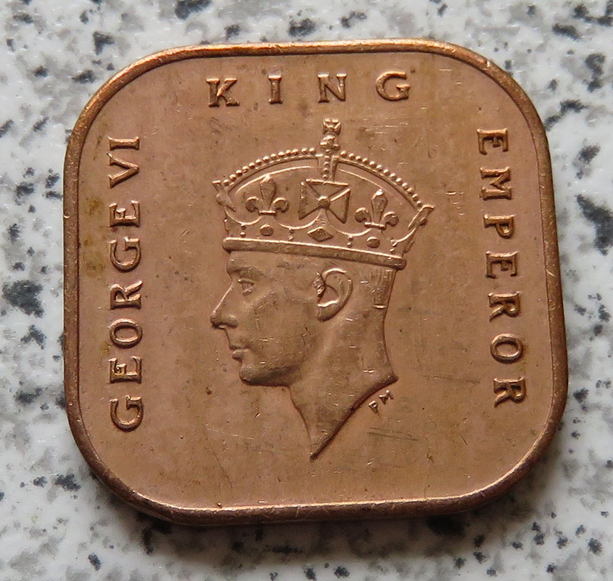  Malaya 1 Cent 1943 / Malaysia 1 Cent 1943   