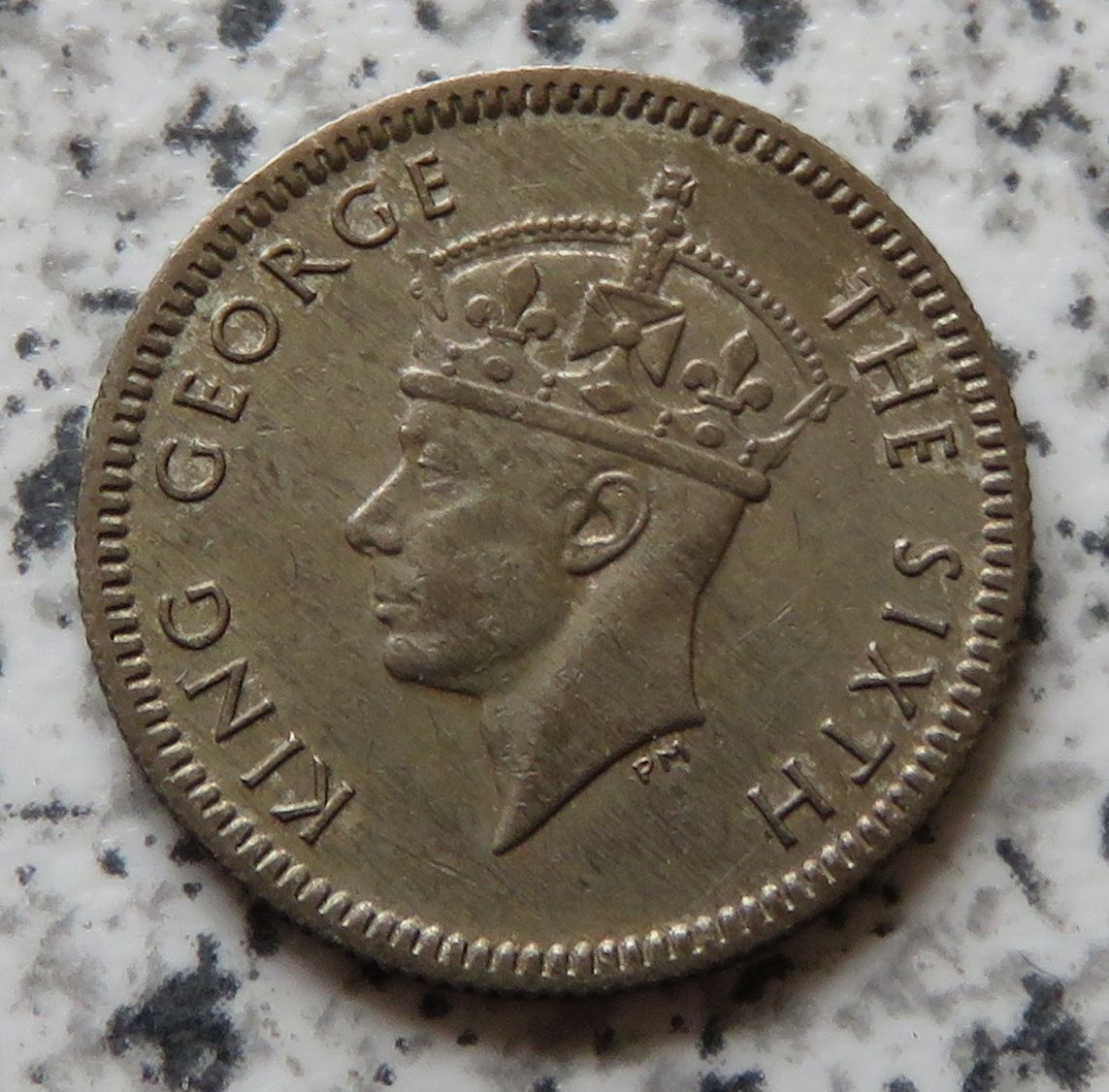  Malaya 5 Cents 1950 / Malaysia 5 Cents 1950   