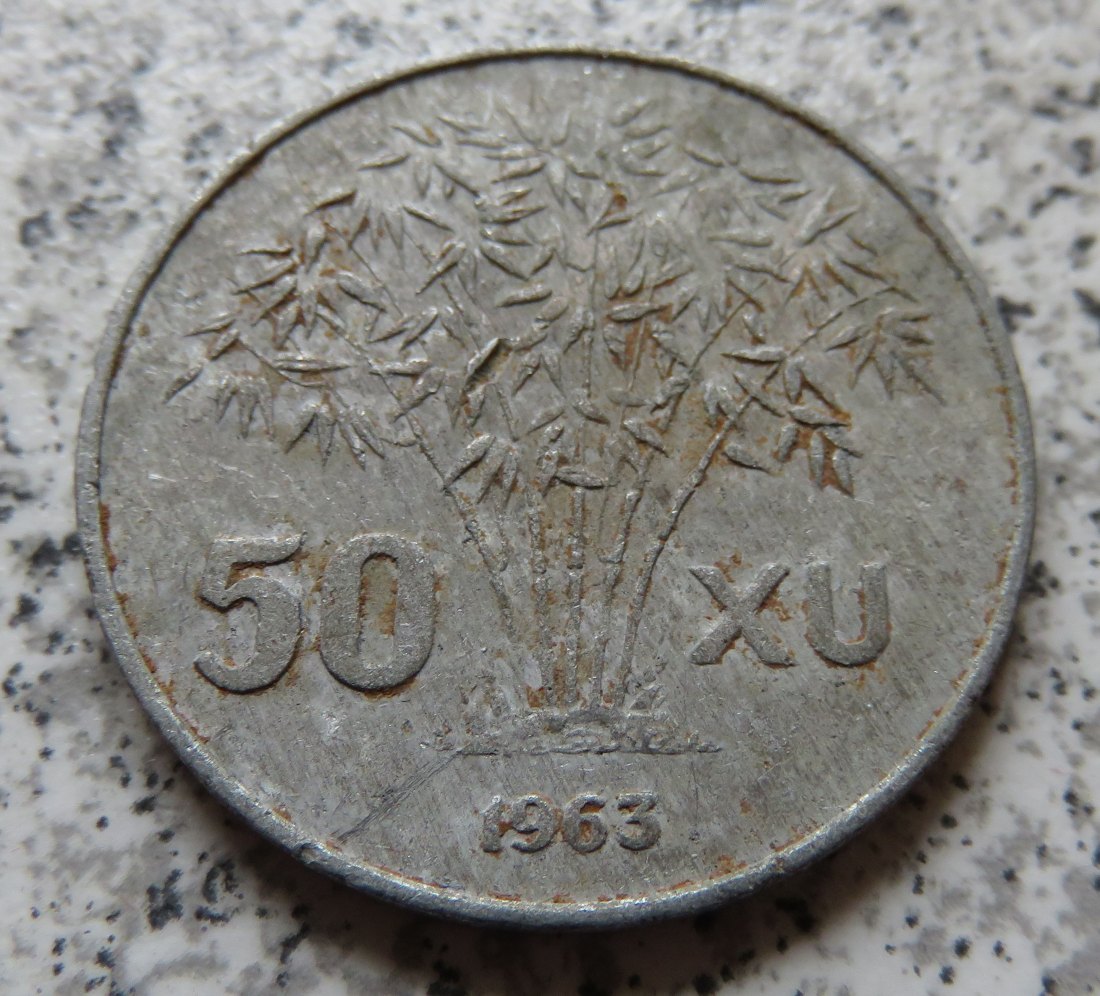  Südvietnam 50 Xu 1963   