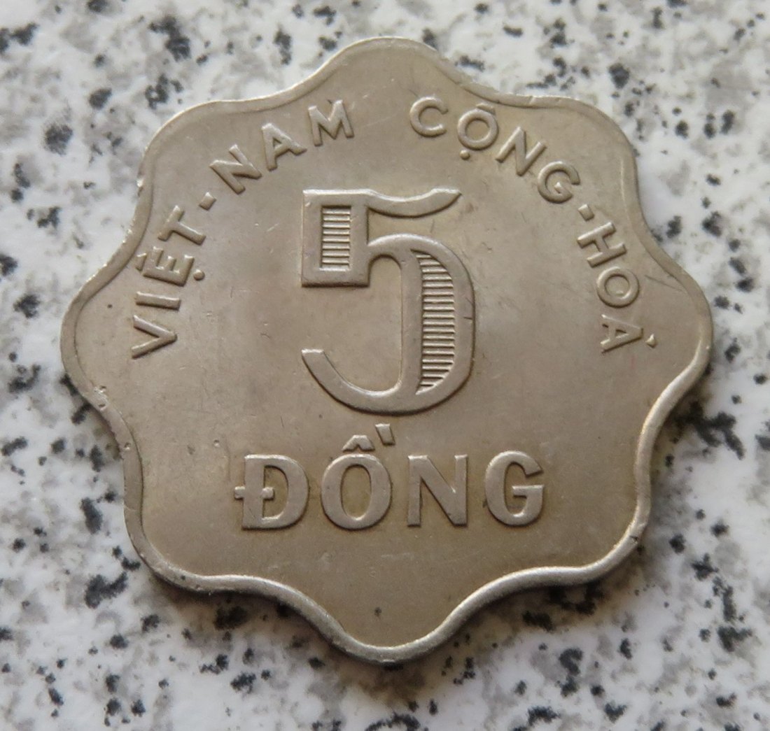  Südvietnam 5 Dong 1966   