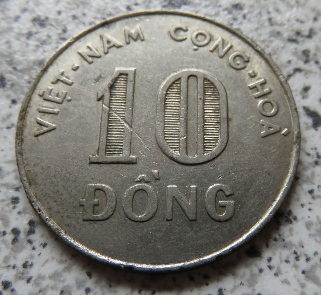  Südvietnam 10 Dong 1970   