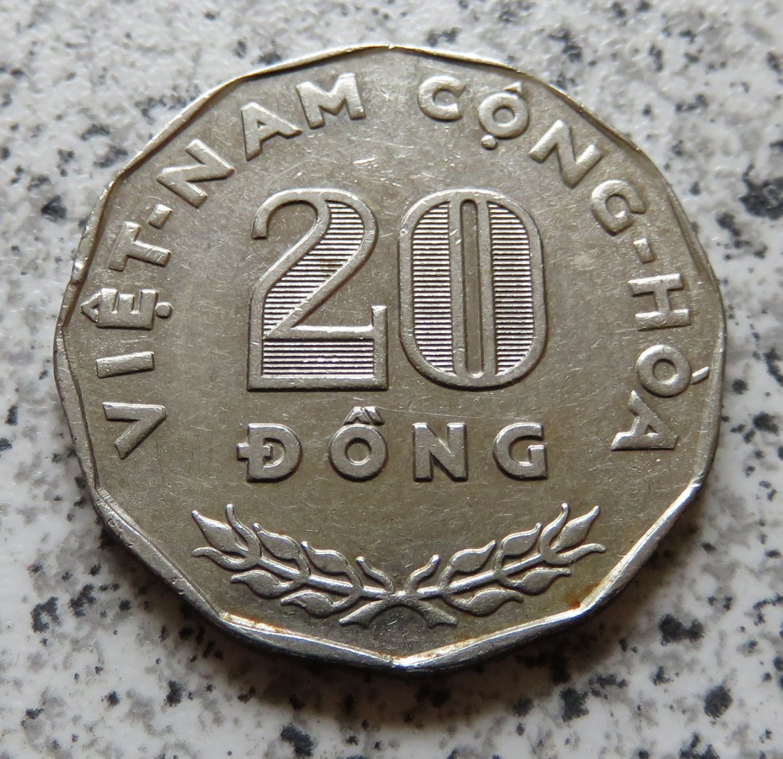  Südvietnam 20 Dong 1968   