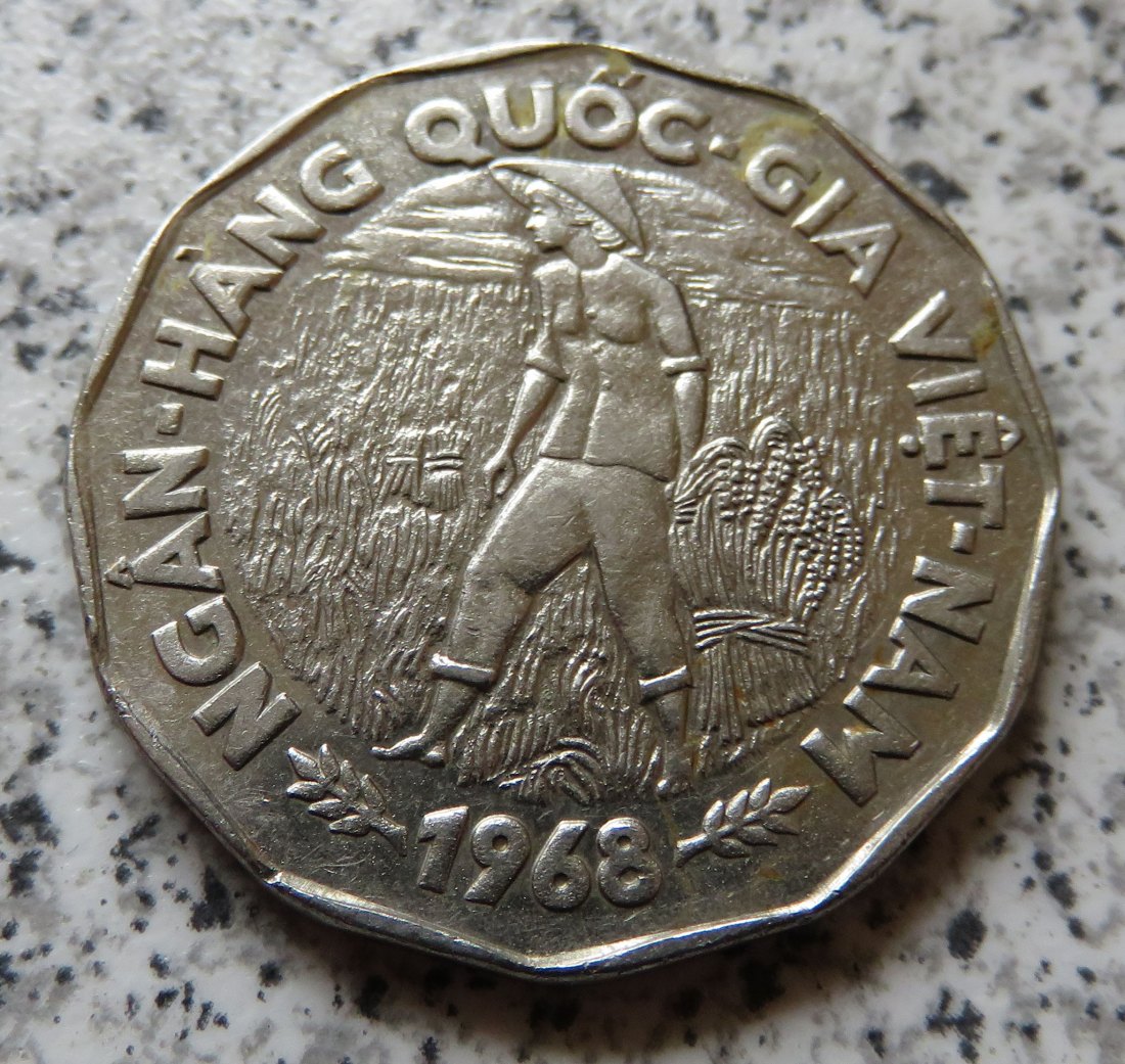  Südvietnam 20 Dong 1968   
