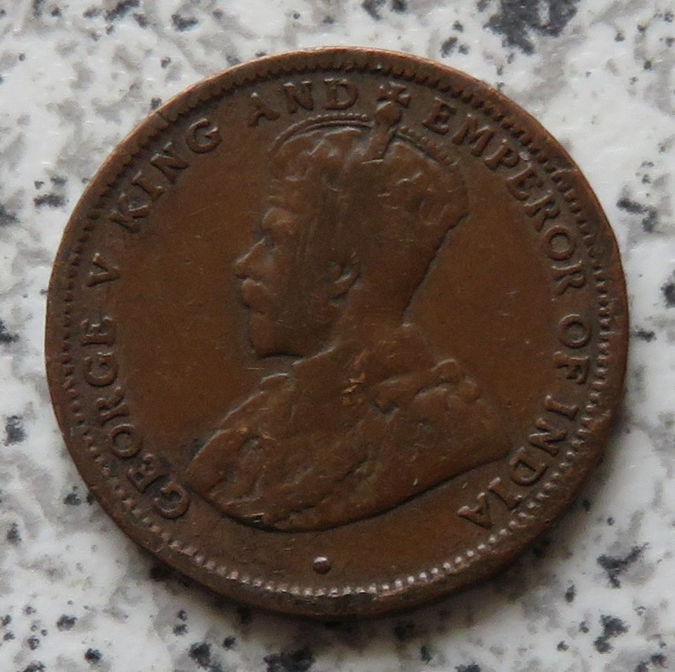  Ceylon 1/2 Cent 1917   