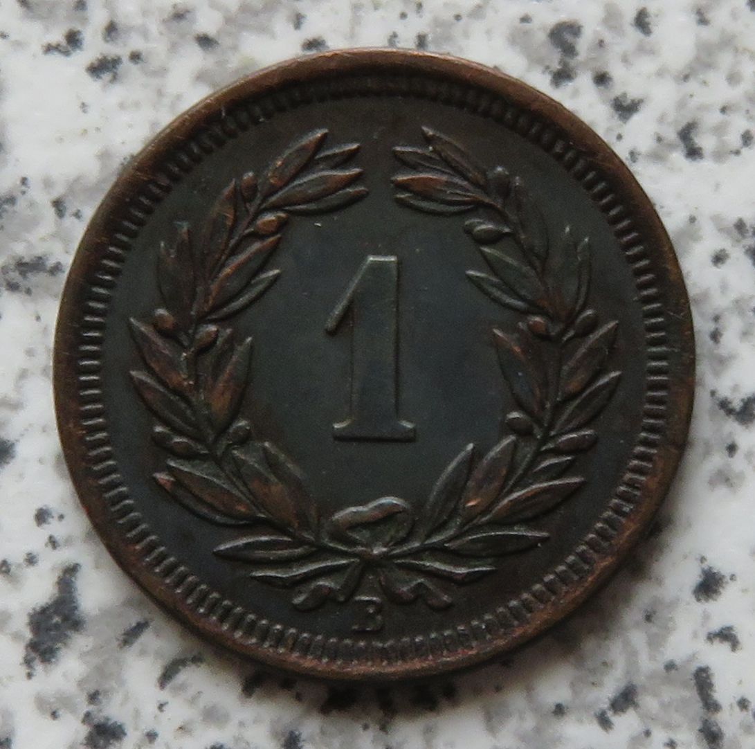  Schweiz 1 Rappen 1903 B   