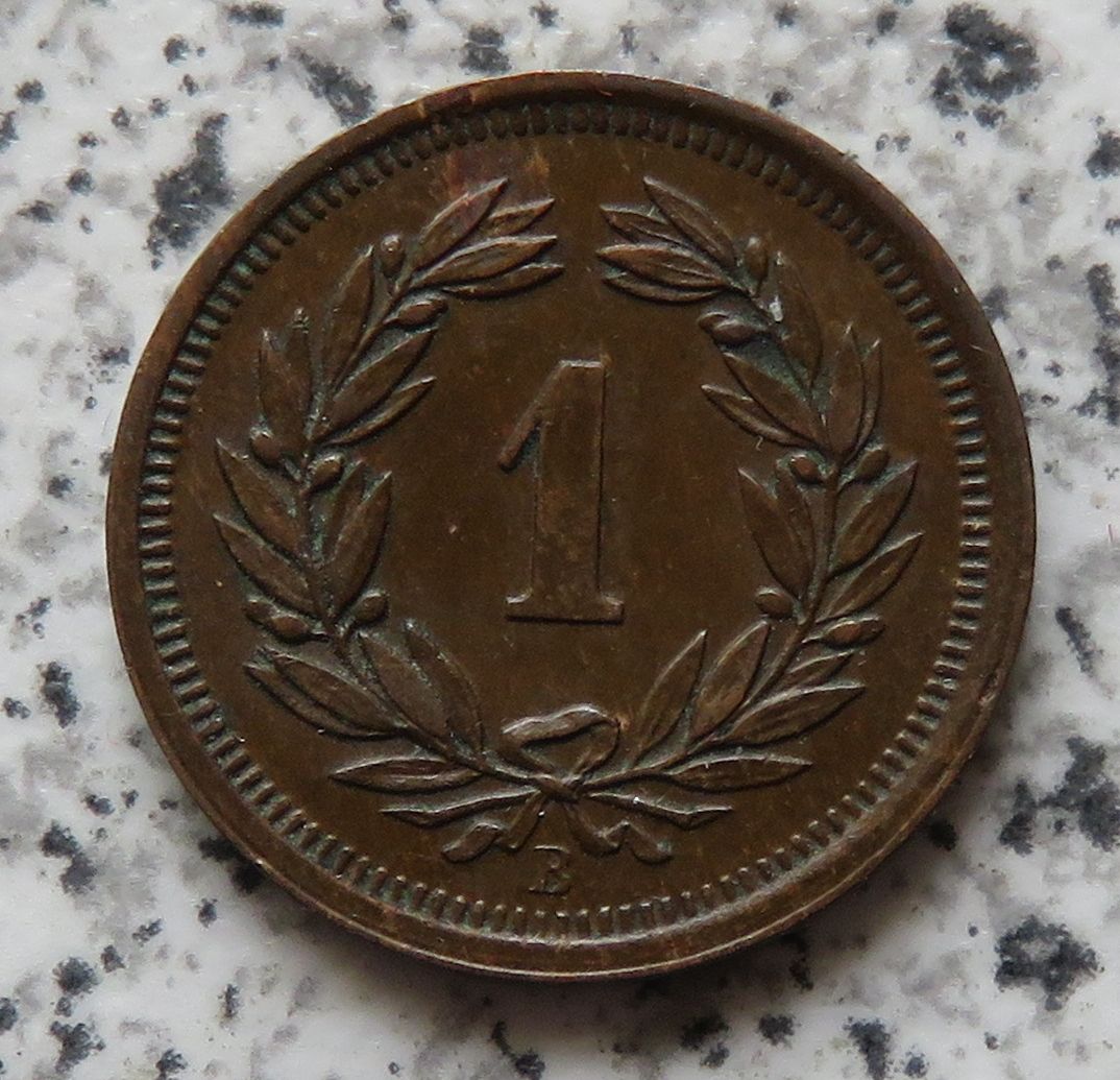  Schweiz 1 Rappen 1909 B   
