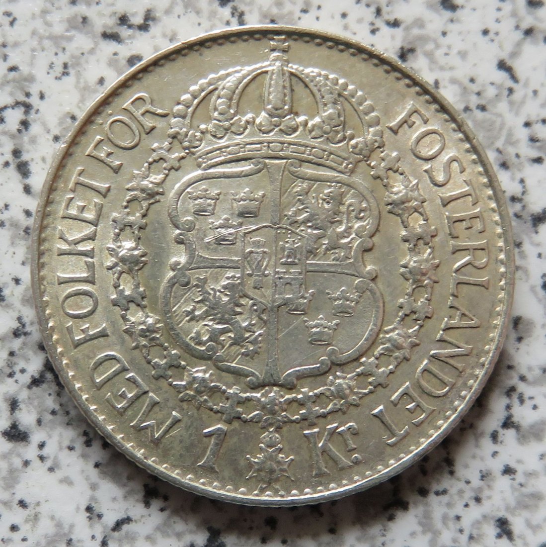  Schweden 1 Krona 1938   