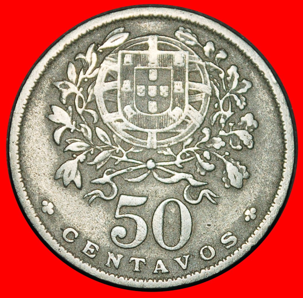  Ⰺ LIBERTY (1927-1968): PORTUGAL ★ 50 CENTAVOS 1946!★LOW START ★ NO RESERVE!   