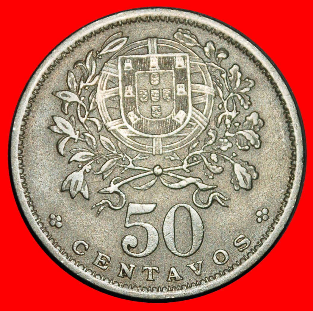  Ⰺ LIBERTY (1927-1968): PORTUGAL ★ 50 CENTAVOS 1955!★LOW START ★ NO RESERVE!   