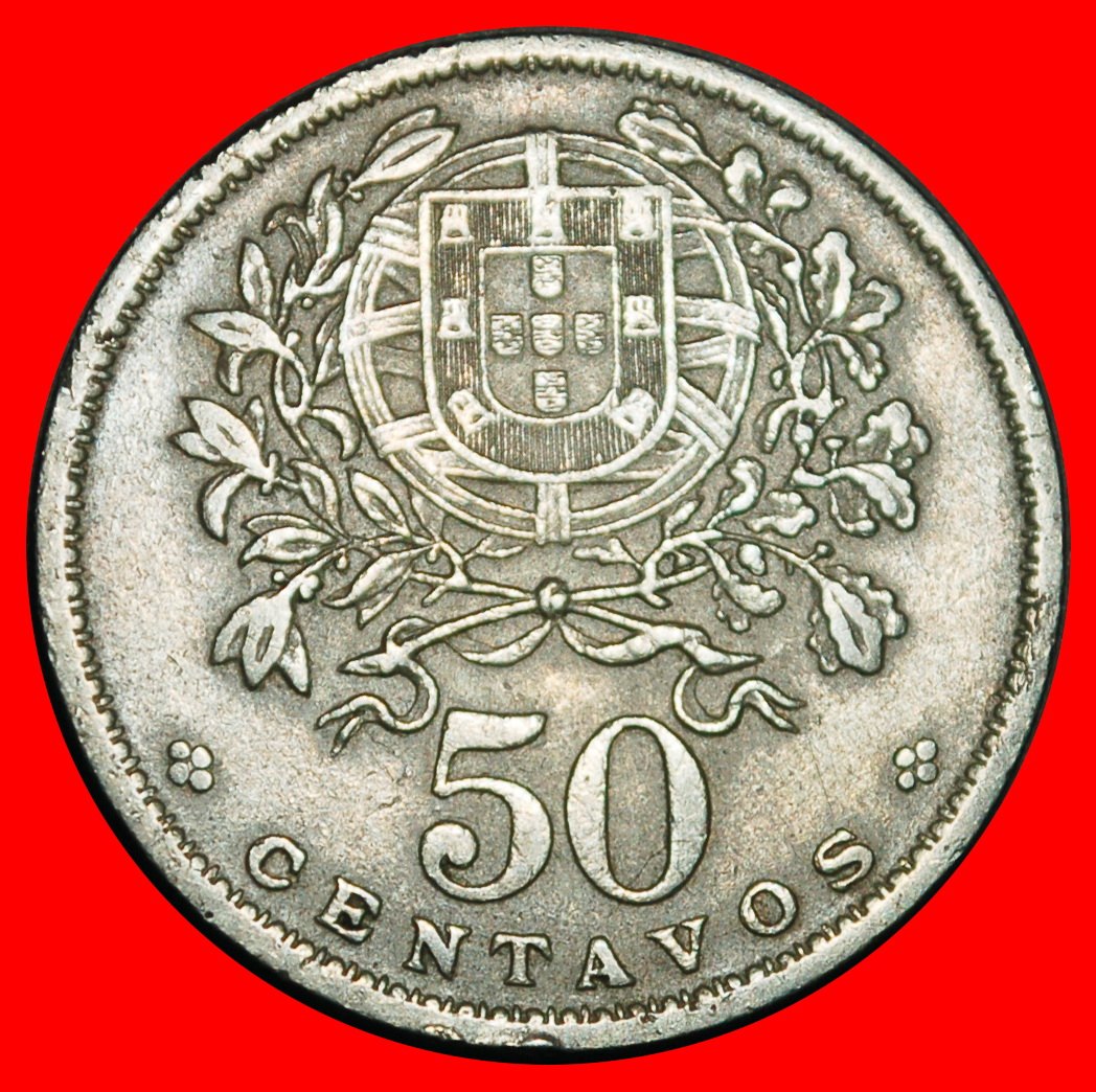  Ⰺ LIBERTY (1927-1968): PORTUGAL ★ 50 CENTAVOS 1956!★LOW START ★ NO RESERVE!   